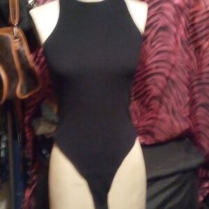 Fashion nova, med., black, Corset with snaps.  NWOT.